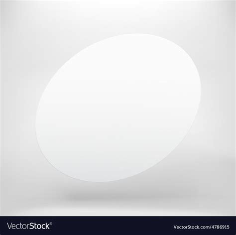 White blank space with shadow Royalty Free Vector Image