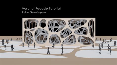 Voronoi Cube Facade Rhino Grasshopper Tutorial Youtube