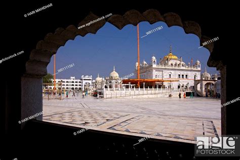 Sikhism Gurudwara Hazur Sahib Sachkhand Nanded Maharashtra India Stock