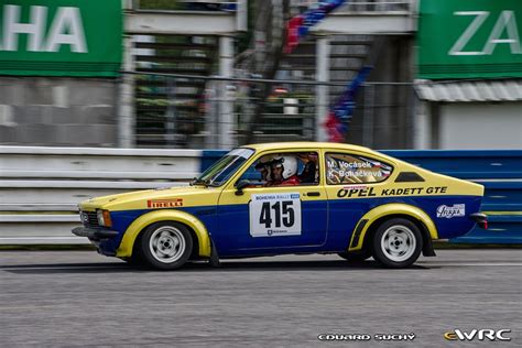 Vocásek Michal Boháčková Kristina Opel Kadett GT E Rally Bohemia