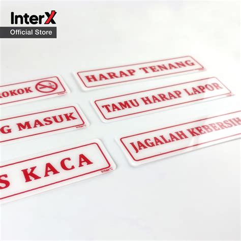 jual signage papan tanda safety papan peringatan papan petunjuk