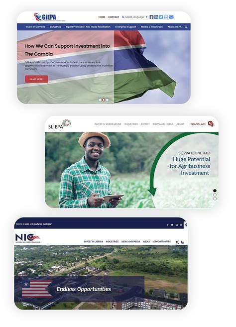 Three African Countries Launch New Websites Wavteq Bl