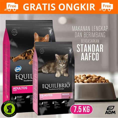 Jual Equilibrio Cat Food Adult Kitten 7 5kg Freshpack Equil Dry Food