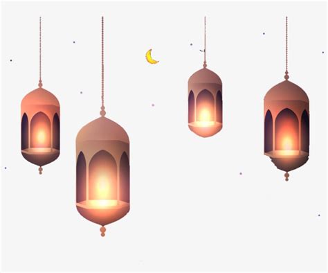 Free Png Ramadan Lights Png Images Transparent Lamp Ramadan Png PNG