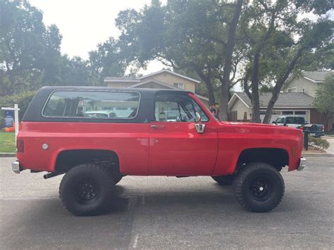 1974 Gmc Jimmy Aka Blazer 350 350 Turbo Fresh Paint And Interior Runs Great For Sale