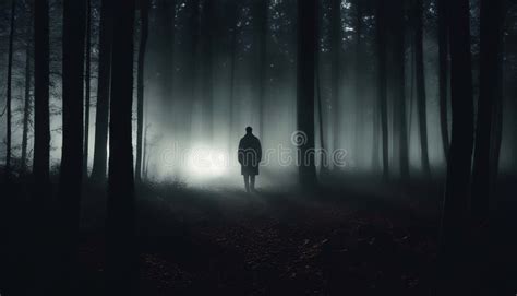 Man In The Dark Forest