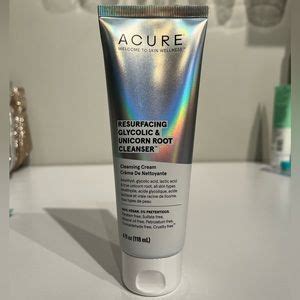 Skincare New Acure Resurfacing Glycolic Unicorn Root Cleanser 4 Fl Oz