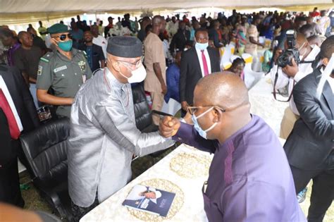 Delta Speaker Oborevwori Attends The Burial Ceremony Of Late Pastor Mrs Victoria Avwomakpa