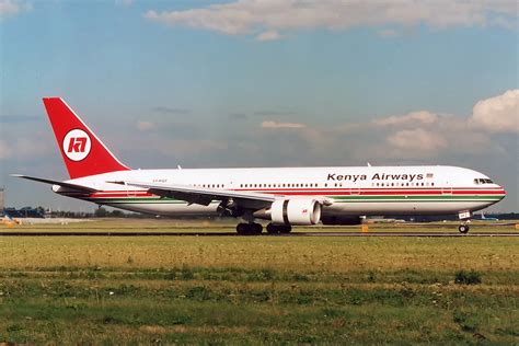 5Y KQZ Boeing 767 36N ER Kenya Airways An Old Slidescan Flickr