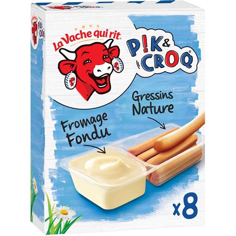 La Vache Qui Rit Pik Croq Fromage Fondu Et Gressins B Tonnets G Hot