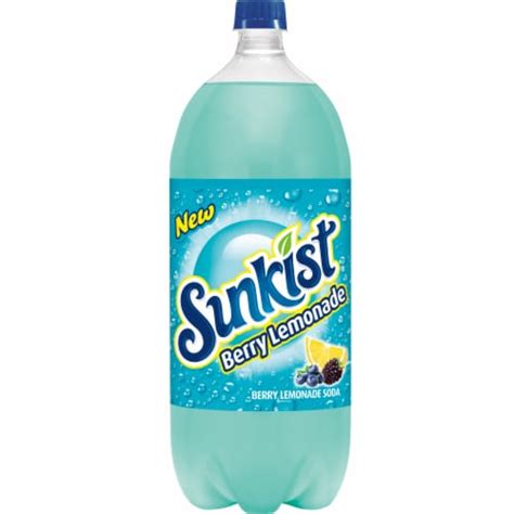 Sunkist Berry Lemonade Soda Bottle 2 Liter King Soopers