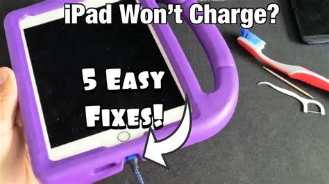 Ipad Won T Charge Easy Fixes Youtube