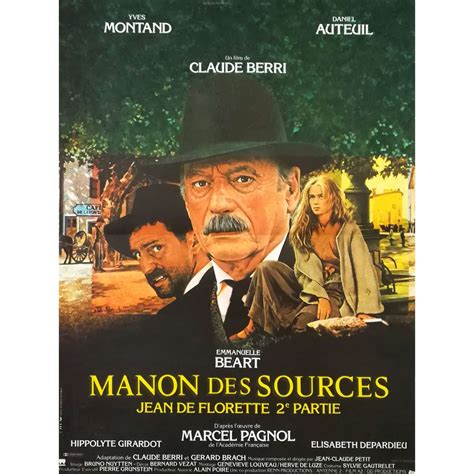 Affiche De MANON DES SOURCES