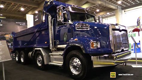 2019 Western Star 4700 Sb Dump Truck Exterior And Interior Walkaround 2019 Expocam Youtube