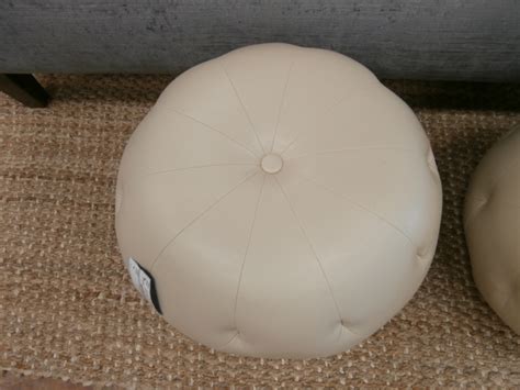 Pier 1 Tufted Ottoman At The Missing Piece