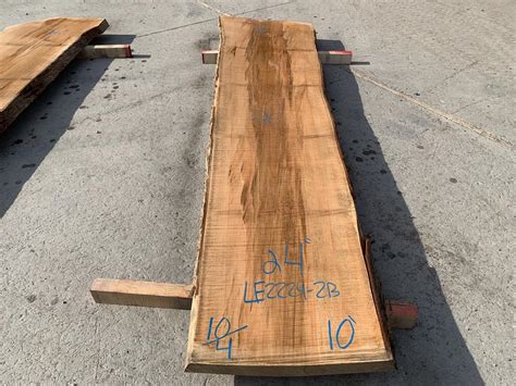 Live Edge Maple Slab Le B Irion Lumber Company