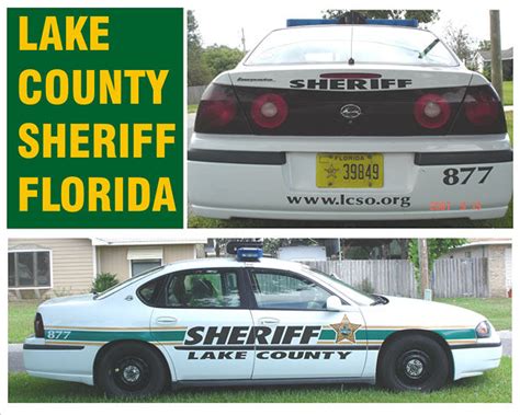 Lake County Florida Sheriff Decals Conroys Cruisers