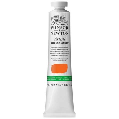 Winsor Newton Artists Oil Paint Ml Cadmium Free Orange