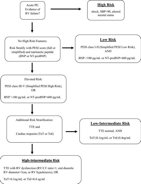 Risk Stratification For Acute Pulmonary Embolism Critical Care Clinics