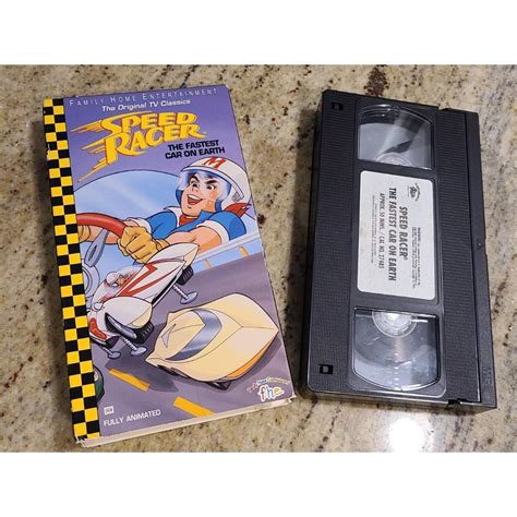 Vintage Speed Racer Adventure The Fastest Car Depop