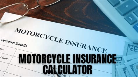 Motorcycle Insurance Calculator Cost And Estimate Tool