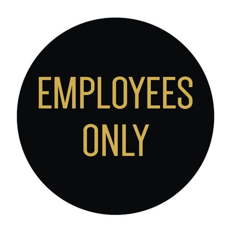 Free Printable Employees Only Sign Find A Free Printable, 55% OFF