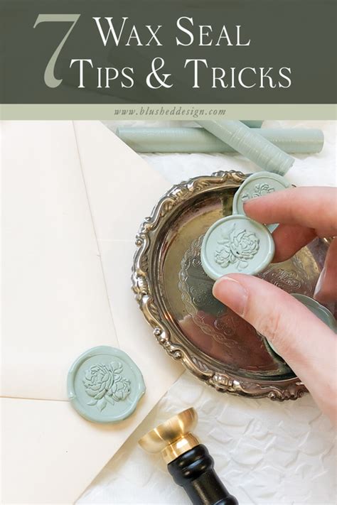 7 GAME CHANGING Wax Seal Tips And Tricks Katrina Crouch Blushed