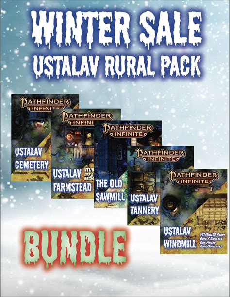 Ustalav Rural Map Pack [BUNDLE] - Paizo | Pathfinder Infinite