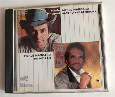 Merle Haggard 2 On 1 Cd Back To The Barrooms Ebay