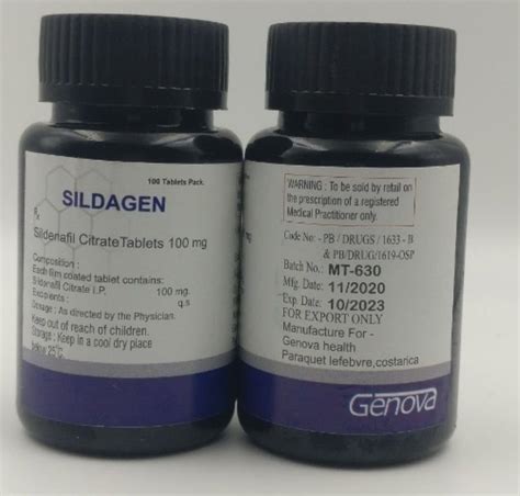 Sildenafil Citrate Tablet Mg At Rs Stripe Sildenafil Citrate