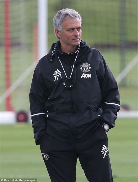 Jose Mourinho Puts His Manchester United Players Through Their Paces