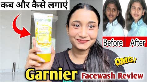 Garnier Bright Complete Vitamin C Facewash Reviewhow To Use Garnier