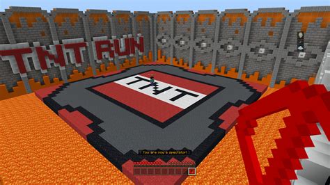 Tnt Run Map Minecraft Bedrock Minecraft Map