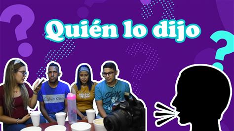 QUIÉN LO DIJO l Preguntas bíblicas l Casi vomito YouTube