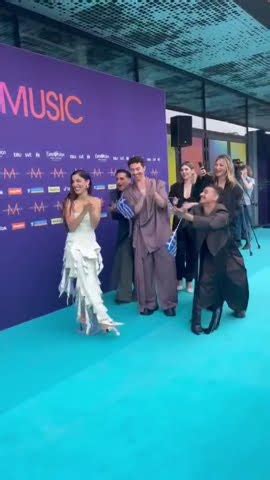 Eurovision 2024 Marina Satti at Turquoise Carpet in Malmö Live YouTube