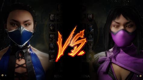 Mortal Kombat 11 Kitana Vs Mileena Very Hard Youtube