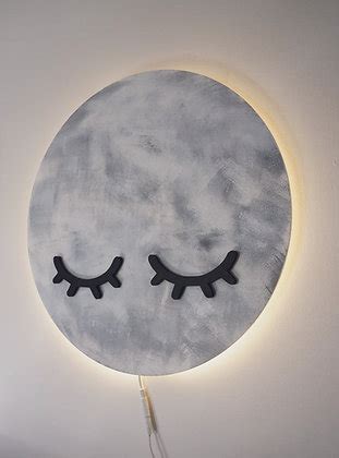 Applique Murale Lune Gribouilletachambre