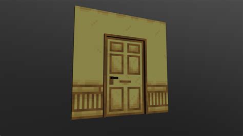 Door Дверь 3d Model By Romansoulja 7a65e63 Sketchfab