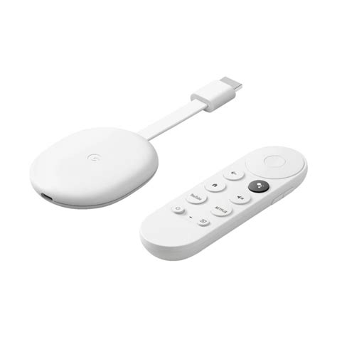 Google Chromecast 4ta Generación 4K Blanco Kemik Guatemala