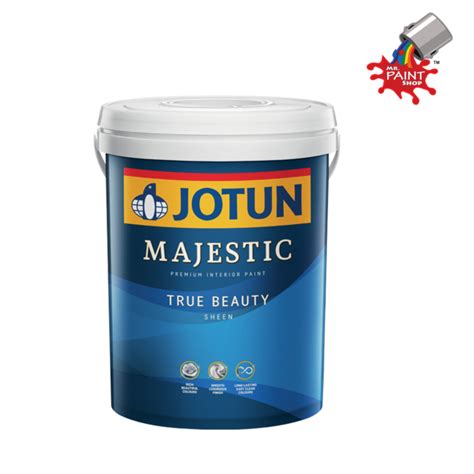 5L Jotun Majestic True Beauty Sheen 0001 WHITE Lazada