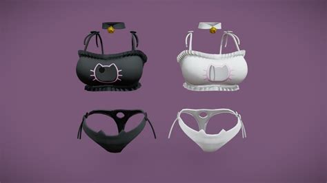 Lingerie 3D Models Sketchfab