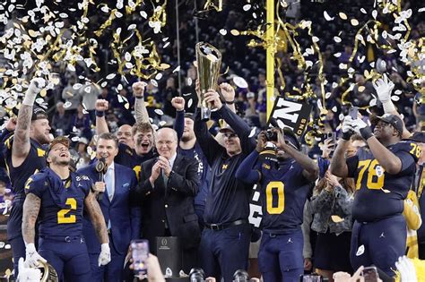 Ncaa Hands Michigan Probation Recruiting Penalties For Football Violations