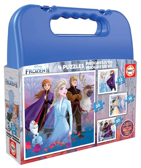 Educa Puzzle Disney Kraina Lodu II Walizka 12 16 20 25 El