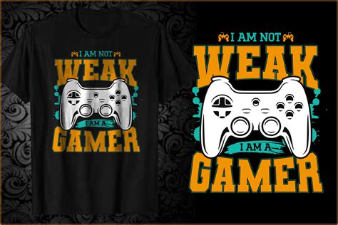 custom gaming  shirt design graphic  imkhaliid creative fabrica