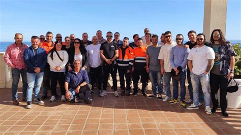 Estibadores de los puertos de Motril y Almería participan en una