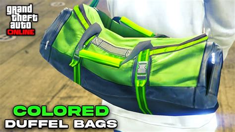 Easiest Ways To Get Colored Duffel Bags In GTA 5 Online Easy Duffel