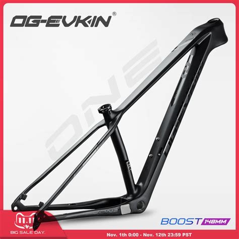 Og Evkin Cf Mtb V Carbon Mountain Bike Frame X Thru Axle