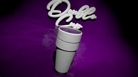 3D Double Cup Lean - TurboSquid 2166698