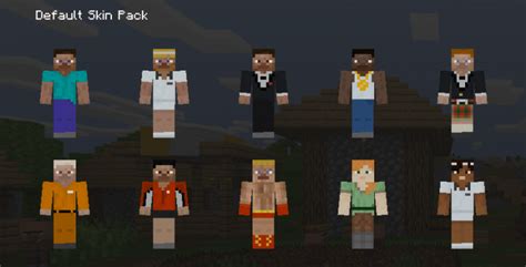 Minecraft Default Skin Pack