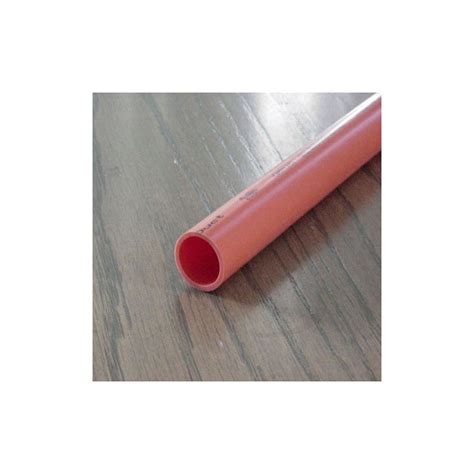 Rigid Conduit Heavy Duty 100mm 4m Pvc Orange Go Electrical